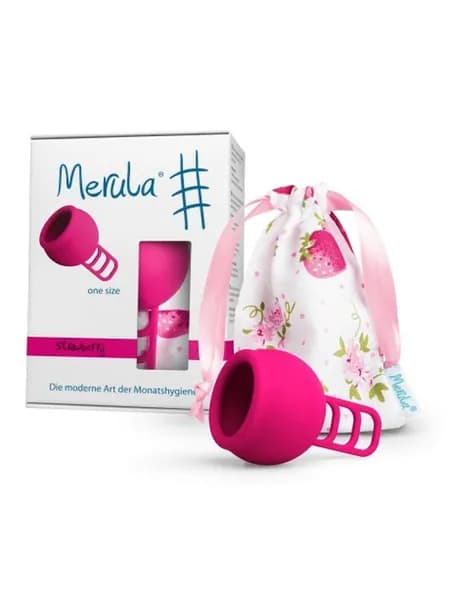 Merula Pink Менструальная чаша, универсальный размер, розовая, Германия