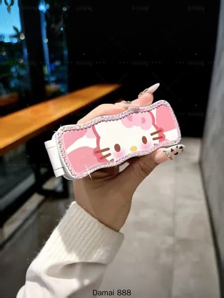 DIY простая расческа-подушка безопасности в стиле ins с зеркалом для макияжа