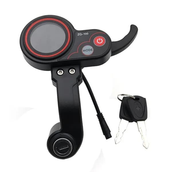 Курок газа ZQ-100 с замком зажигания (6PIN)