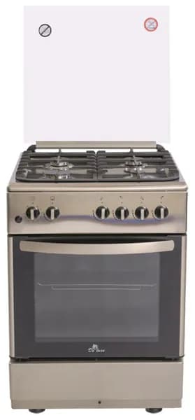 Газовая плита De luxe 606040.24г 000 (кр) ЧР нерж
