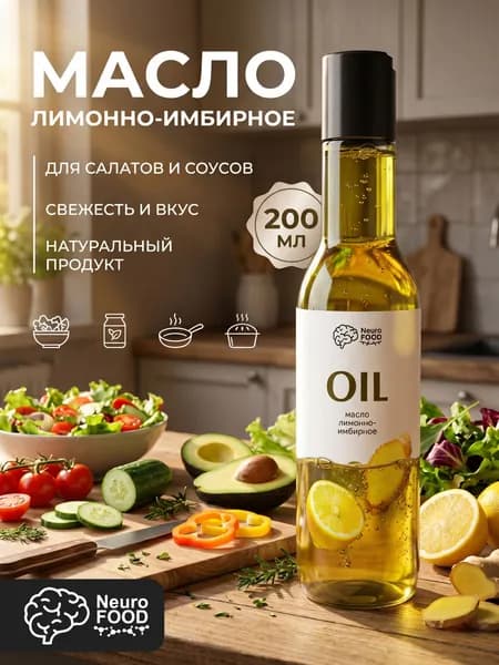Масло лимонно-имбирное