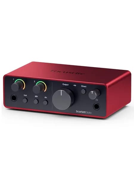 Звуковая карта FOCUSRITE Scarlett Solo 4th Gen