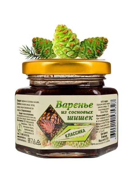 Варенье из сосновых шишек 130 гр.