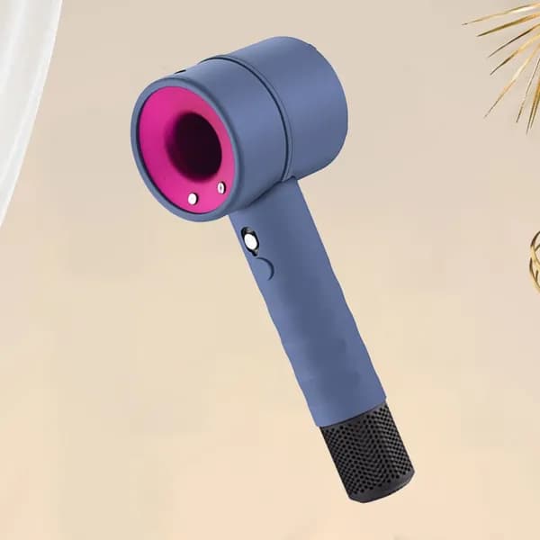 Силиконовый чехол для фена Dyson HD01/HD03/HD08, лавандово-серый, противоскользящий