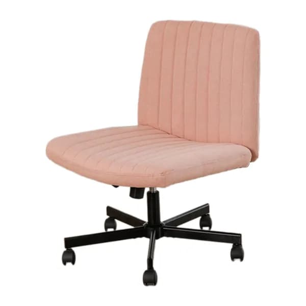 Ортопедический стул, Pink linen black pul