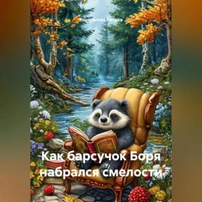 Как барсучок Боря набрался смелости | Петров Константин | Электронная аудиокнига