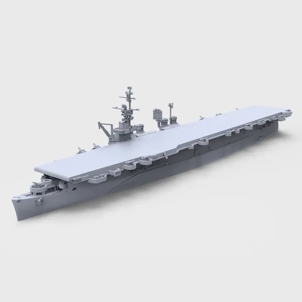 Военная модель, масштаб 1:2000 американский лёгкий авианосец Индепенденс (CVL-22, тип Индепенденс, ватерлиния)