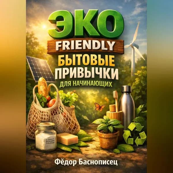 Эко Friendly. Бытовые Привычки для Начинающих | Баснописец Фёдор | Электронная аудиокнига