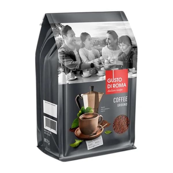 Кофе молотый Gusto Di Roma натуральный 200г