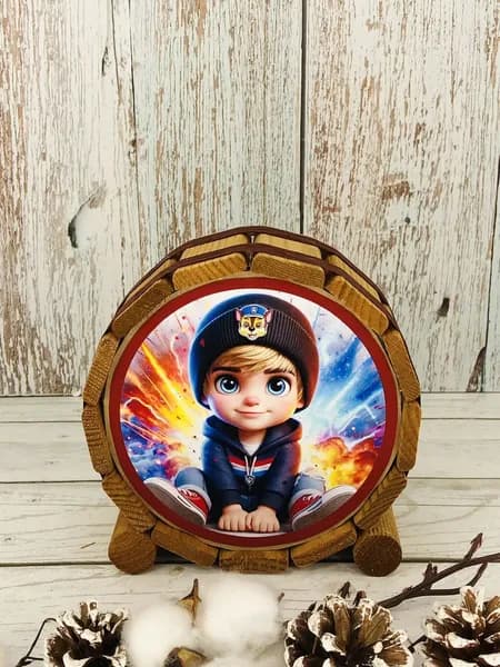 Копилка для денег ""Мальчишки 9"", 13.5х13.5 см, 1 шт