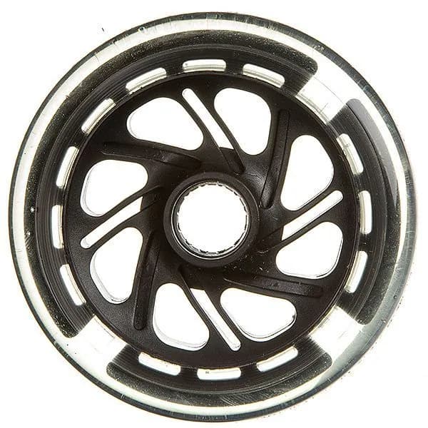 Колесо Novatrack PU 120mm для пластиковых самокатов со светом 1шт