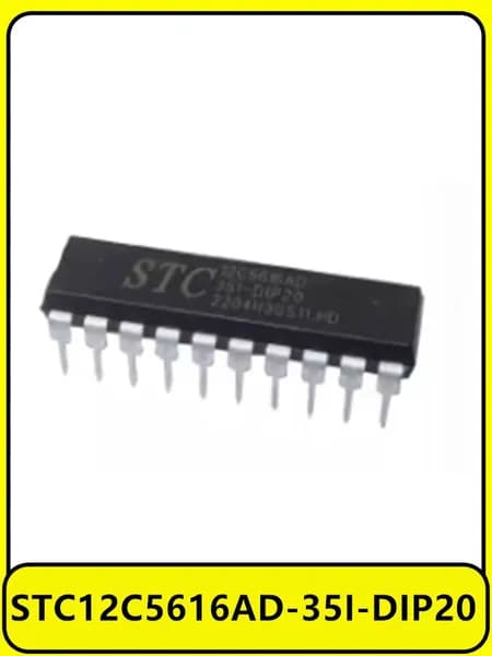 2 шт. STC12C5616AD-35I-DIP20 Аксессуары