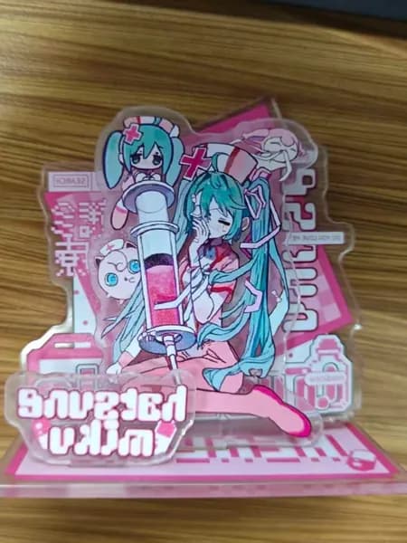 Акриловая фигурка "Hatsune Miku",7,розовый