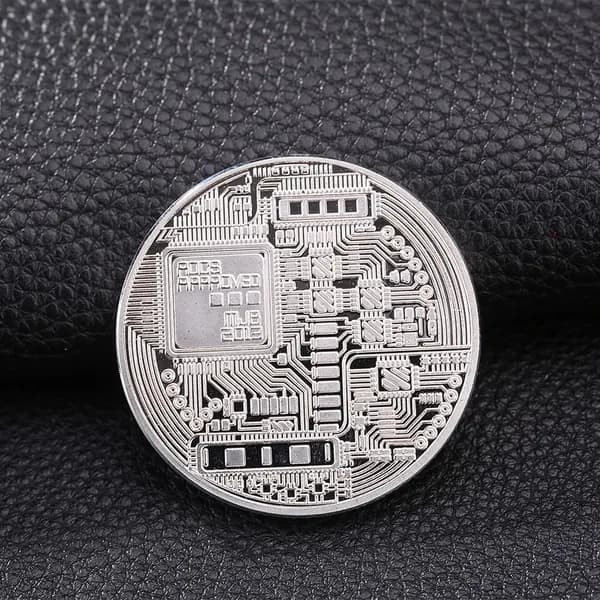 Памятная монета BZ312, серебристая, рельефное изображение, 40 мм