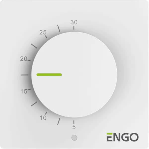ENGO ESIMPLE230W терморегулятор проводной, непрограммируемый, 230 В, белый