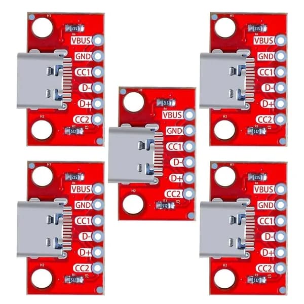 5 шт./лот USB Type-C коммутационная плата Serial Basic Breakout