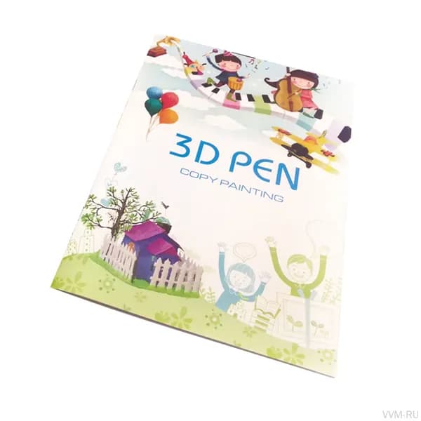 Книга шаблонов 3D-ручки для 3D-печати Трафареты для рисования ручкой