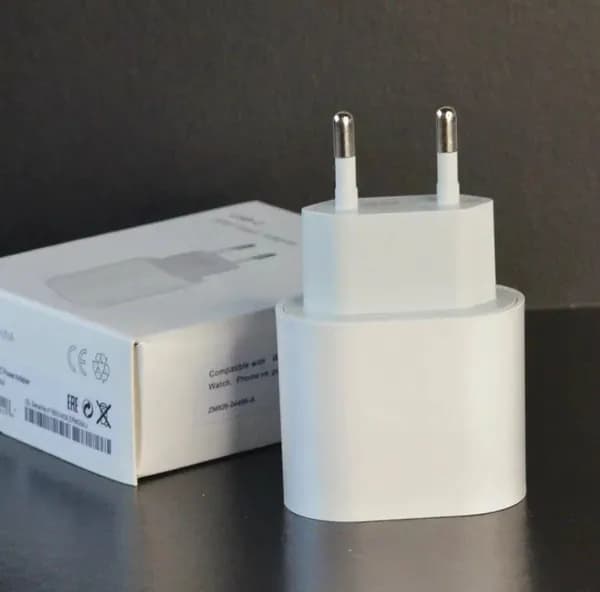 Зарядное устройство Apple 20Вт USB-C (MHJE3ZM/A) белый(Kanapus)
