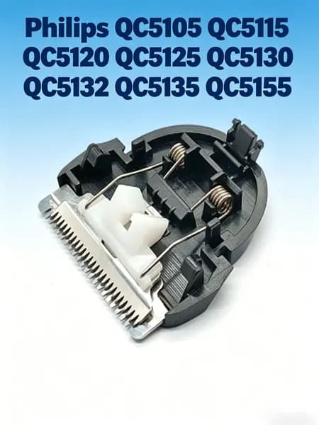 Машинка для стрижки Совместима с головкой триммера для волос QC5105 QC5115 QC5120 QC5125 QC5130 QC5132 QC5135 QC5155 Black.7-30H