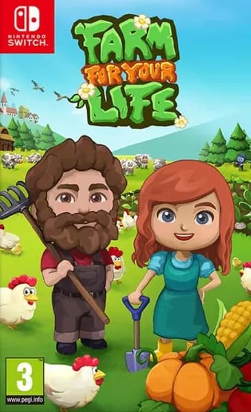 Игра Farm For Your Life Switch Картридж на Nintendo Switch