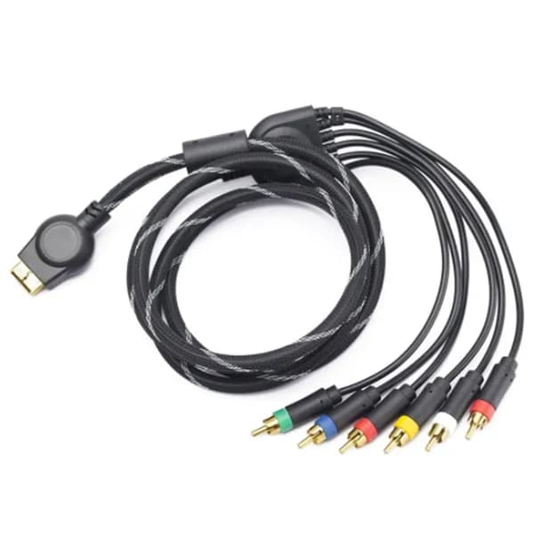 (O C V Q) Подходит совместим с компонентного кабеля PS2/ 1,8 м игрового высокого разрешения PS 2/3 Аксессуары