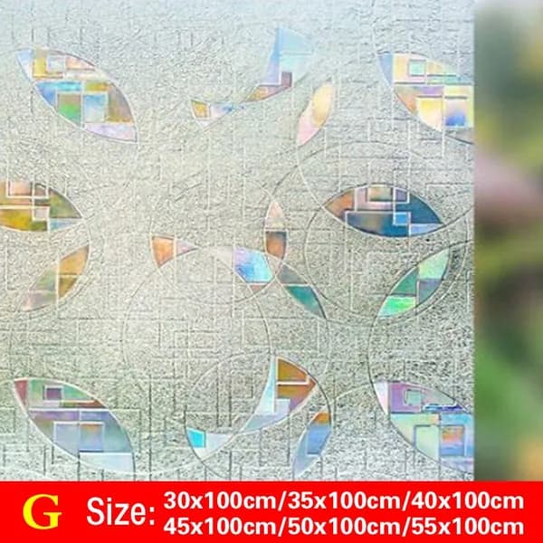 Пленка для окон 60x100 см статическая бронза