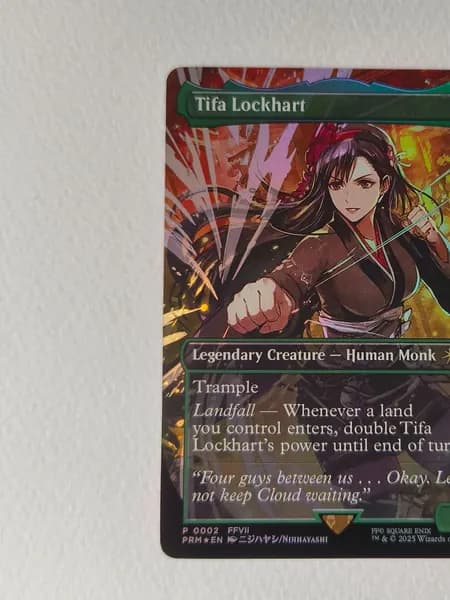 Портативные карты MTG Настройка и прокси высококачественной фольги Тифа Локхарт #02