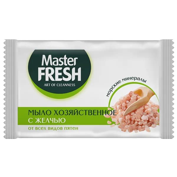Master Fresh Хозяйственное мыло с желчью от всех видов пятен 90г