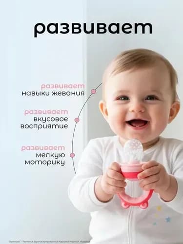 Детский силиконовый моляр