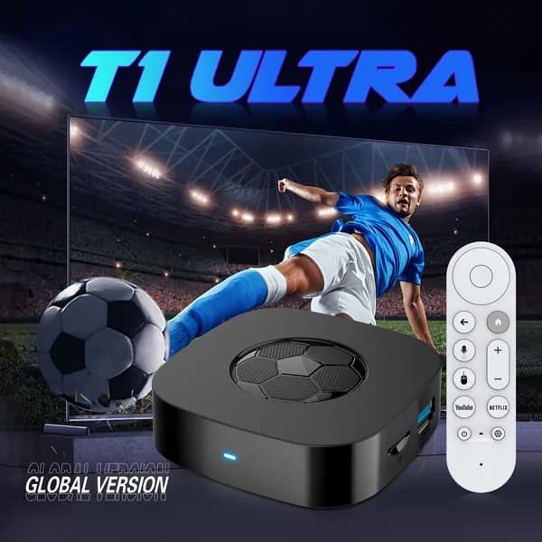 TV BOX Медиаплеер Android 14, 2/8 ГБ, Bluetooth, Wi-Fi, черный