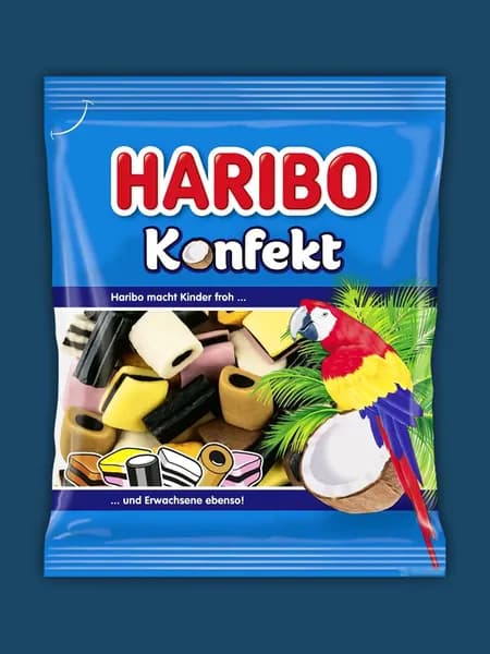 Лакричный мармелад HARIBO Konfekt (Конфект) 175г Германия