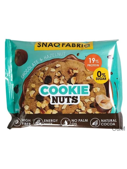 Печенье протеиновое Snaq Fabriq Cookie Nuts, 2шт