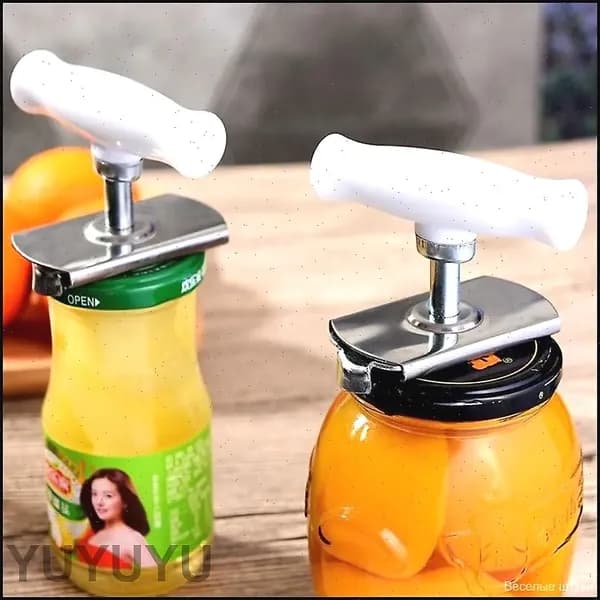 Открывалка abs пластик 1 шт белый