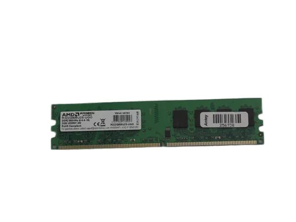 AMD Оперативная память DIMM DDR2 DDR2, 800 МГц, 1 x 2 ГБ (R322G805U2S-UGO)