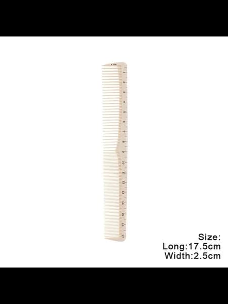 Масштабная расческа-парикмахерская линейка