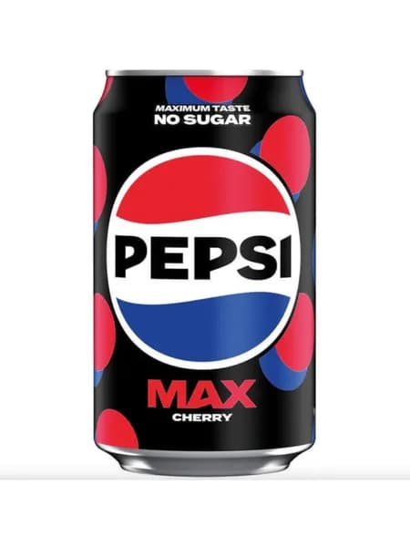 Газированный напиток Pepsi MAX Cherry no sugar 0.33л