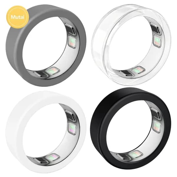 Чехол для умного кольца Oura Ring 5 из силикона, тонкий, комплект из 4 или 8 штук