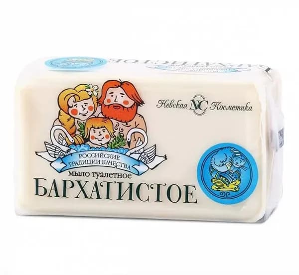 Невская Косметика Туалетное мыло Бархатистое140г