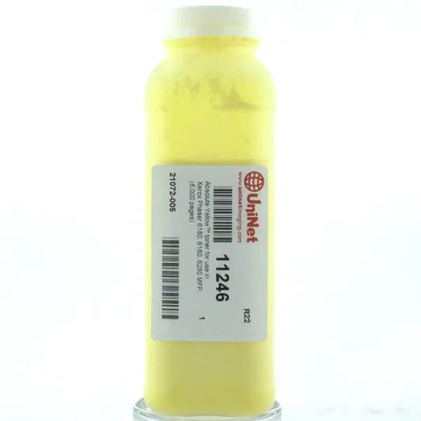 Тонер желтый (Yellow) для картриджа Xerox Phaser 6180, 6280, 6280 MFP (6k стр.)(Uninet USA)