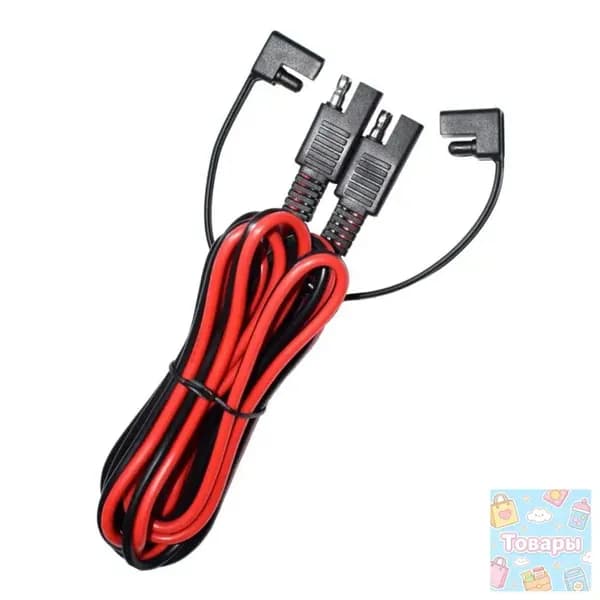 SAE-кабель-удлинитель для авто, 2 м, 2Pin, 14AWG HL