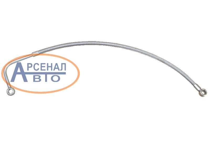 Трубка подвода масла Камаз евро ткр соединительная длинная 740, 21-1118310