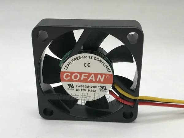 Вентилятор COFAN F-4010M12BII DC12V 0.16A 4CM Три Линии 3Pin