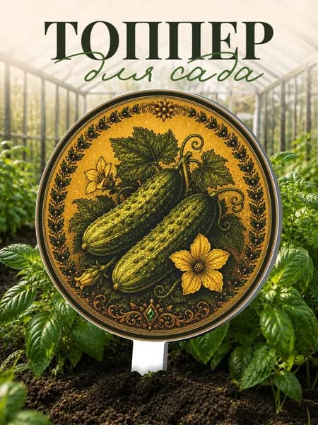 Фигурки для сада Огурцы - Овощ
