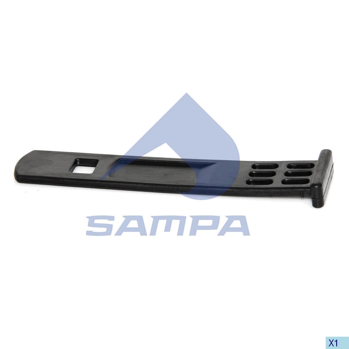 Держатель брызговика резиновый TGM, TGA/TGS/TGX Sampa 023.229