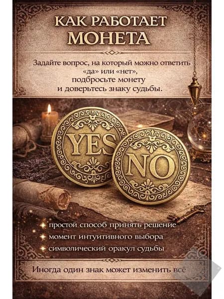 талисман Оберег/Монета решений
