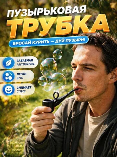 Генератор мыльных пузырей детский