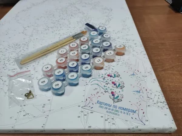 Дополнительный набор красок к картине (При заказе сообщите продавцу название картины)