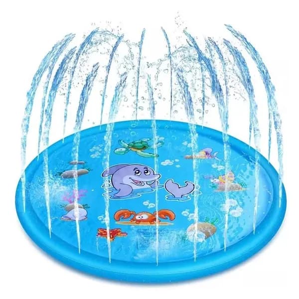 Игровой водный коврик-попрыгун для детей, безопасный пластик, легко очищается, универсальная развивающая игрушка активных игр дома