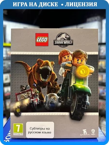 Игра LEGO Мир Юрского периода PS4 (Box)