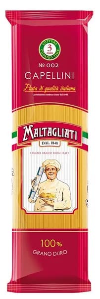 Maltagliati Макаронные изделия №002, спагетти тонкие 450 г